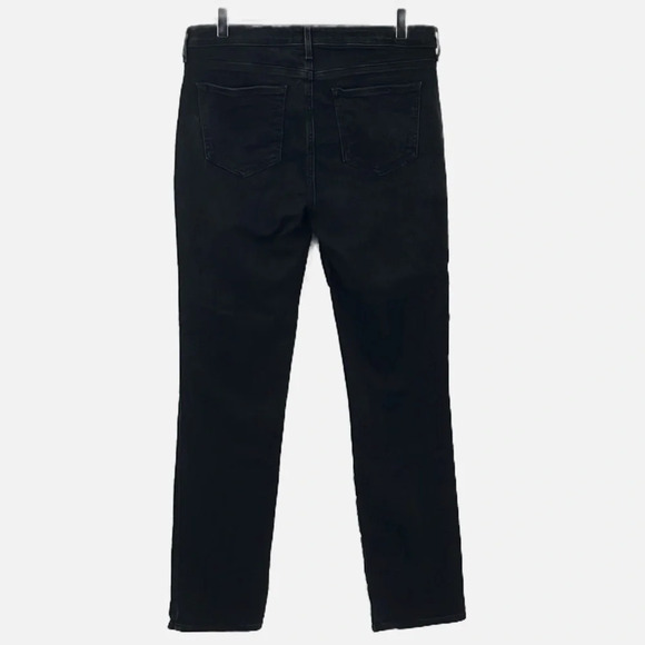 NYDJ Sheri Slim Jeans in Black - Size 8 - Picture 5 of 9